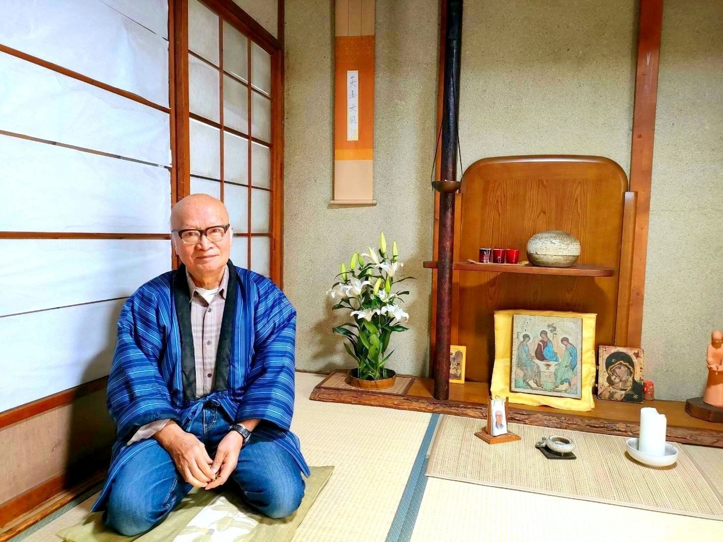 Masaru dans la Chapelle